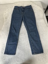 Madewell The Perfect Vintage Jean High Waist Blue Denim Size 28 Pants 28