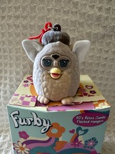 Furby Flocked Blind Box Bag Clip Bear 