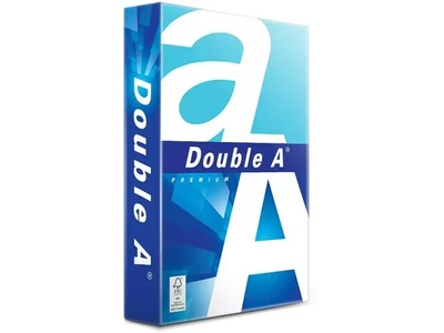 DOUBLE A 5x 500 Blatt Papier 80 gr hochweiß matt DIN A4 Kopierpapier Inkjet Laser Tinte