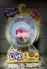 LITTLE LIVE PETS LIL' HAMSTER STRAWBLES HAMSTER NEW IN BOX