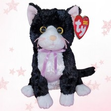 ⭐️ FUSSY ⭐️ 2004 TY Beanie Babies CAT - MWMT'S 
