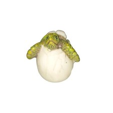 Mini Sea Turtle Hatchling Egg FIgurine Sculpture