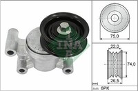INA Spannarm, Keilrippenriemen 534 0293 10 FüR Mazda