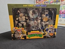 NECA Teenage Mutant Ninja Turtles Robo Tokka & Robo Rahzar 2026 TMNT New In Box