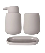 Blomus Sono Bathroom Accessory Set, Moonbeam NEW🌟