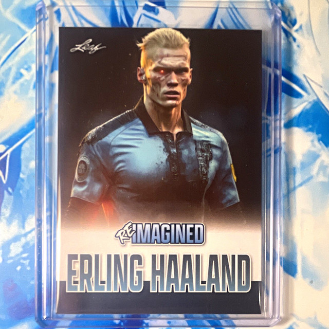 Leaf 2023 Reimagined Erling Haaland Manchester City Premier League #RIB-4 1/572