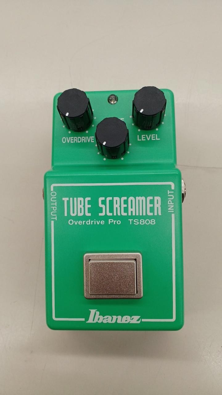 IBANEZ TS808 Tube Screamer OverDrive Guitar Pedal JRC4558 Classic Mid-Hump Boost
