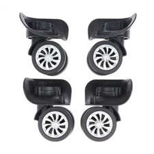 4 STK Travelite Koffer Rollen Ersatz Gep&auml;ck Reparatur Zubeh&ouml;r Mute Row R&auml;der-DE