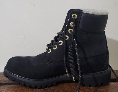 Timberland X Champion Shearling Suede Black Mens Size 10.5 Timberland 6 main image 3