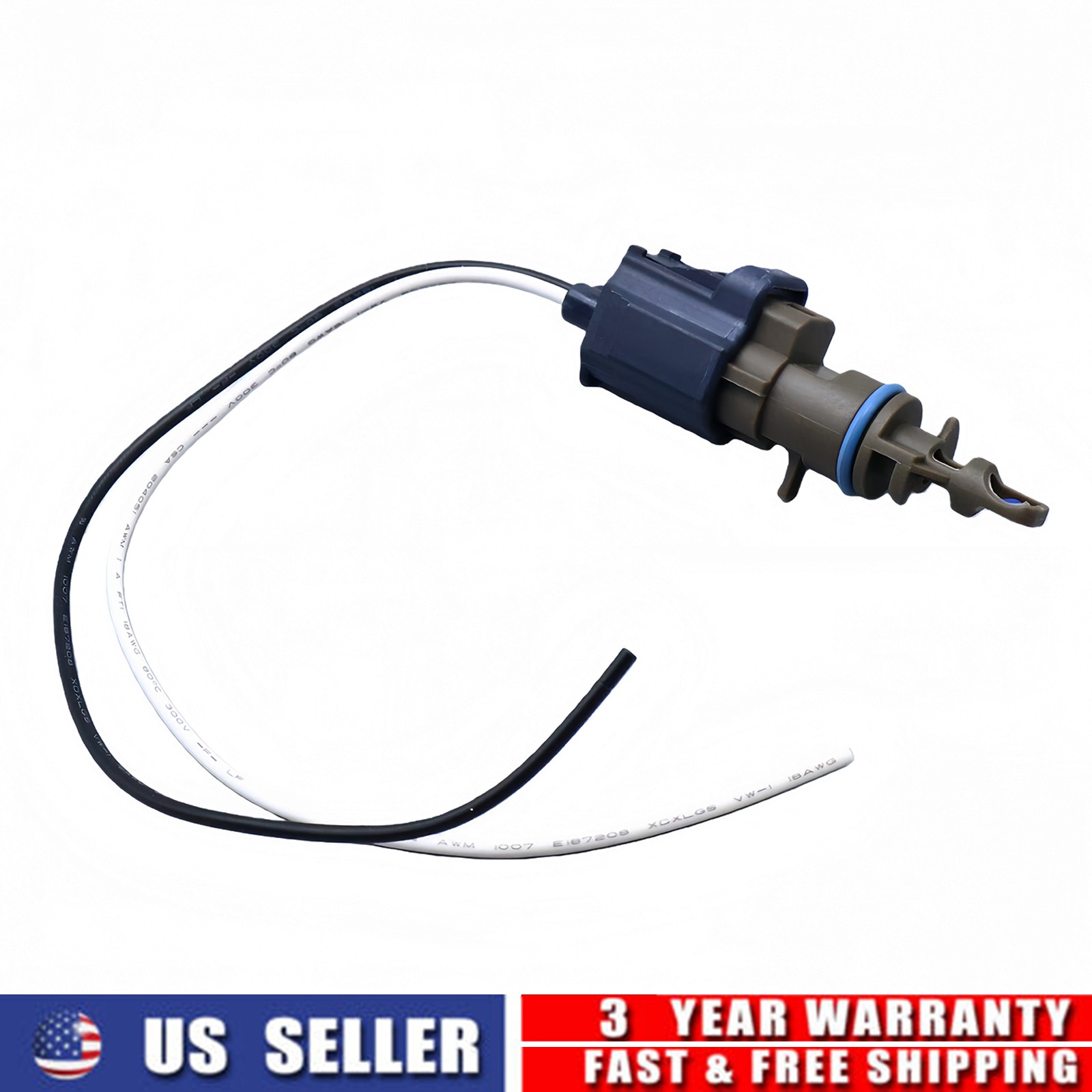 Intake Air Temp Sensor W/Connector For Ford F150 3.0L F250 F350 F450 F550 6.7L thumbnail 22