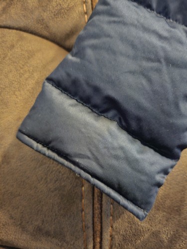 Patagonia Giubbotto Parka Isolato con Cappuccio per Bambini Taglia M/10 Blu - Foto 3 di 18