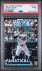 🔥 2025 TOPPS CHROME AARON JUDGE #FAN14 FANATICAL REFRACTOR SSP MINT PSA 9 🔥