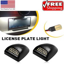 Led License Plate Light Lamp For Tag 1999-13 Silverado Chevrolet 1500 2500 3500
