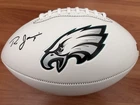 Ron Jaworski Tristar Authenticated Signed Wilson Football Eagles