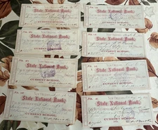 Edward A. Burke State Treasurer of Louisiana After Reconstion Signed Check 947n