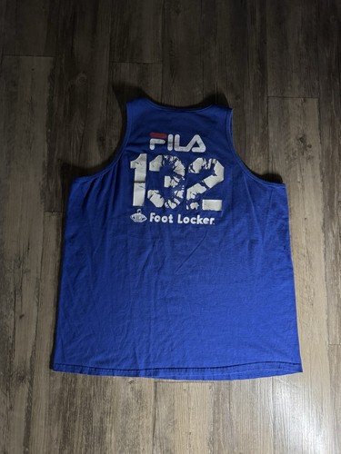 90s Fila Tank Top Made In USA Size XL - Picture 2 of 4
