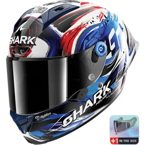 Shark Aeron GP Motorcycle Full-Face Race Helmet - Replica Zarco Signature 2024