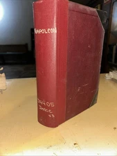 Great Captains Napoleon Set of 4 by Dodge - Hardcovers - 1932 Houghton Mifflin 