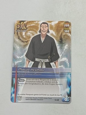 Bleach TCG Einzelkarte Makizo Aramaki bespielt