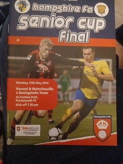 Havant & Waterlooville v Basingstoke Town Hants Snr Cup Final Season 2023 2024