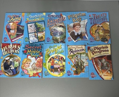 Abeka Grade 3 Reader Homeschool Language Arts Lot of 10 Books Elementary
