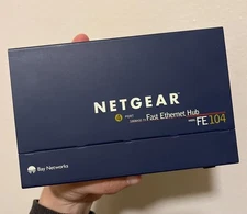 Netgear FE 104 Fast Ethernet Hub 4 Port