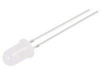 5X OSR5PA5B62A-1MA Led Rot 5Mm 220-330Mcd 60° Front: GewöLbt 1,8-2,2VDC -30-85°C