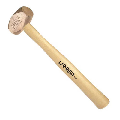 30 Oz. Brass Head Hammer with Oak Handle