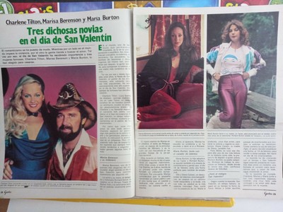Ausschnitte Charlene Tilton Dallas Marisa Berenson Maria Burton G 1506