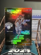 2025-26 Topps NBA Hoops Jalen Brunson Net 2 Net Orange Parallel NTN-7 NY Knicks