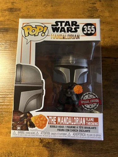 Funko Pop! The Mandalorian Flame Throwing #355 Target Exclusive