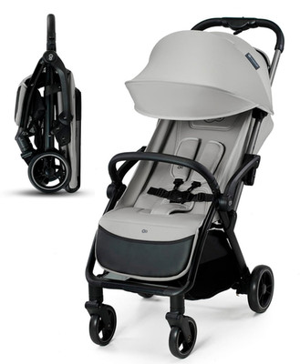 Kinderkraft APINO Buggy 0-22 kg, Kinderwagen Grau