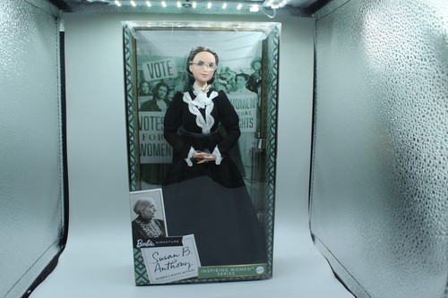 Mattel Barbie Inspiring Women Series Susan B. Anthony Doll Women's Rights (C7)
