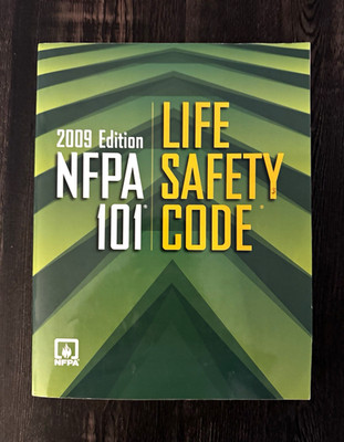 NFPA 101 Life Safety Code 2009 Edition Statute Book Reference (English)
