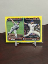 2024 Topps Update #US106 Porter Hodge / Jake Wong RCOM Yellow Chicago Cubs RC