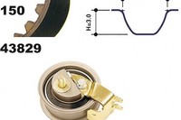 Mapco Zahnriemensatz U.A. FüR Audi, Seat, Skoda, VW