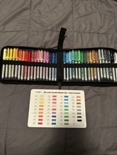 JusArt 36 Colors Acrylic Paint Markers with Canvas Bag, Water-Based Paint Pens