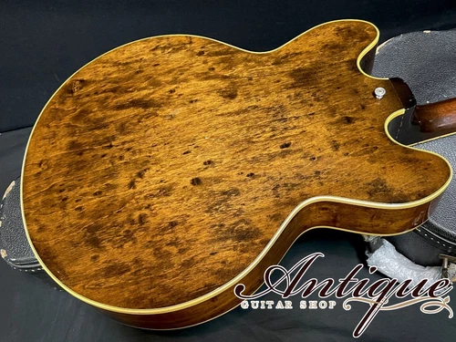 Gibson Es-150D 1973 Walnut W/Stickered Numbered Paf Virgin Solder Full-Original
