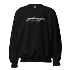 Premium Sweatshirt For Ford Mustang 1966 Car Owners Birthday Gift