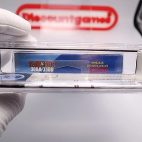 NES Nintendo HOLLYWOOD SQUARES - WATA GRADED 8.5 A! NEW & Sealed with H-Seam!