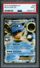 2014 Pokemon XY Base Blastoise EX #29 PSA 9 MINT
