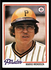 1978 Topps Mario Mendoza #383 - Pittsburgh Pirates