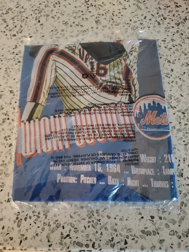 Mitchell & Ness Dwight Gooden New York Mets Shirt Size Large New Tags Sealed NWT - Image 3 of 4