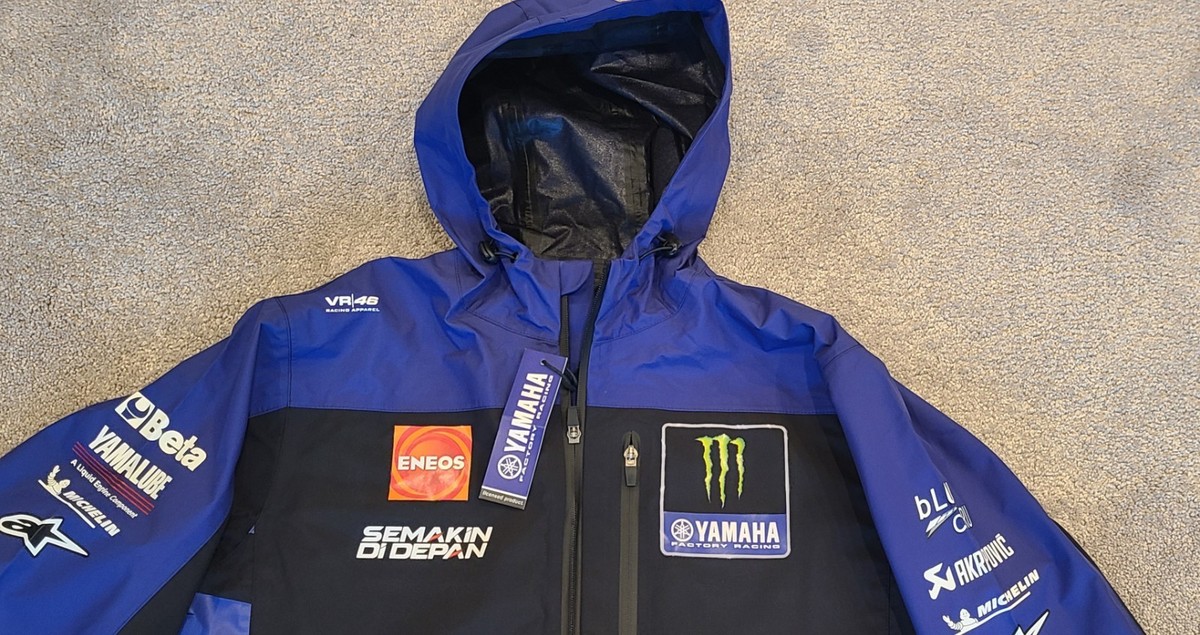 Yamaha Factory Racing Team windbreaker Jacket VR46 Monster Energy