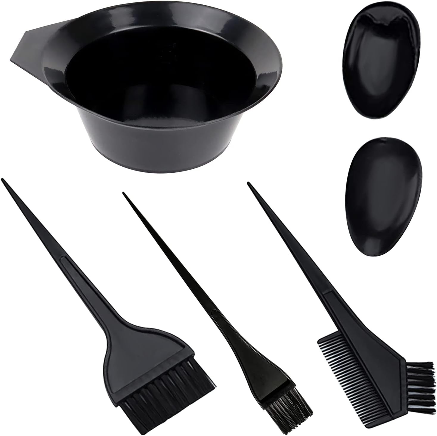 Brush And Bowl Set, Hair Color Brush Mixing Bowl Kit T