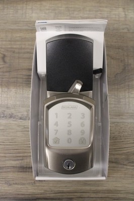 Schlage Encode Smart WiFi Deadbolt BE489WBGRW619 Satin Nickel