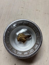 1955 50s Pontiac Chieftain Steering Wheel Horn Button Not Hood Ornament