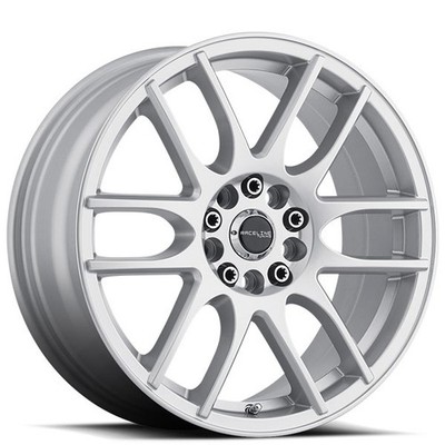 Raceline Wheels 141S Mystique 17x7.5 Silver (4pcs) A1