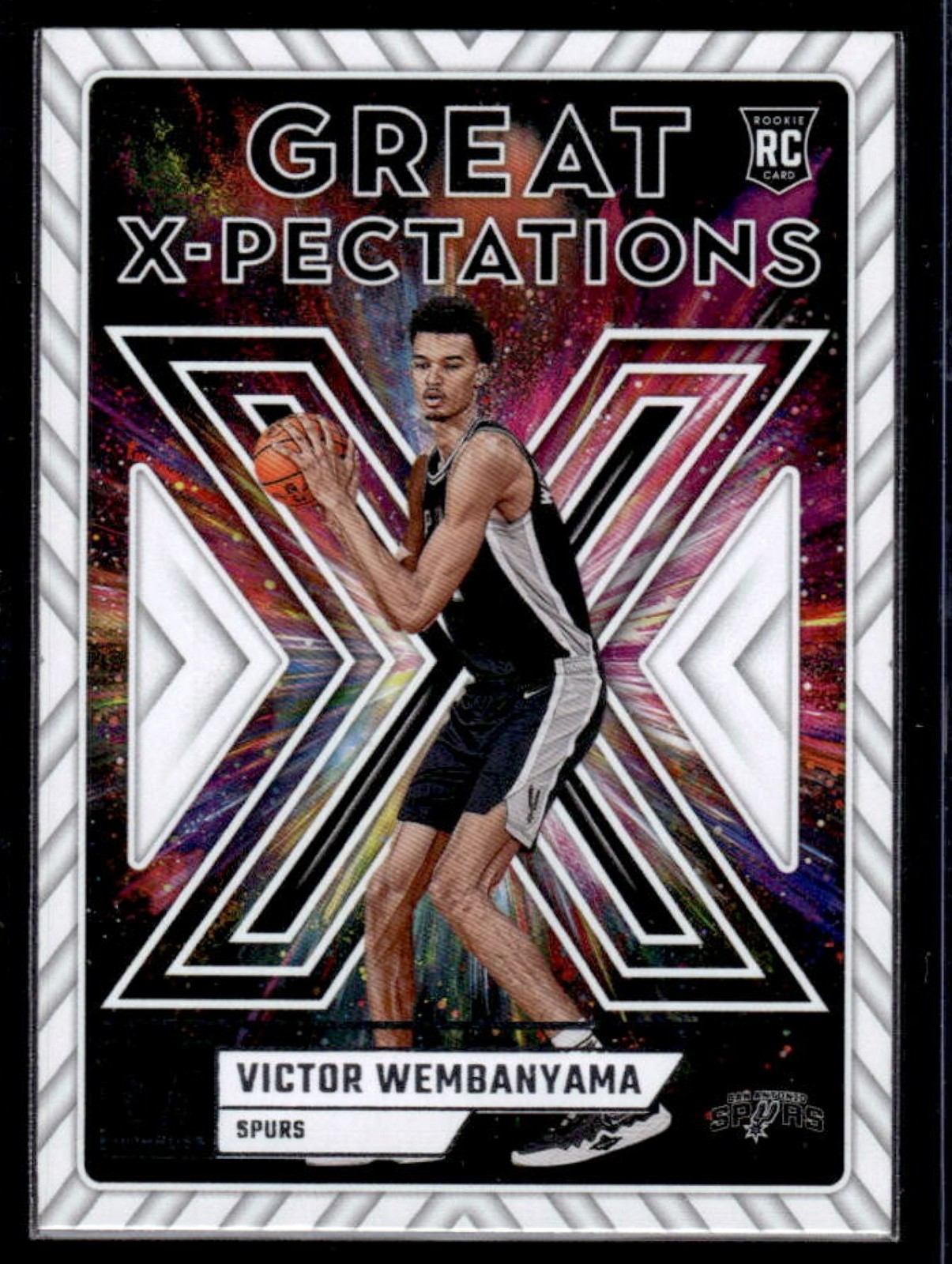 2023-24 Donruss Victor Wembanyama Great X Pectations RC #10 Spurs