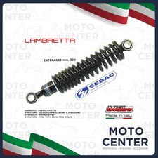 AMMORTIZZATORE POSTERIORE LUSSO SEBAC LAMBRETTA LI 125 - 150 2a SERIE